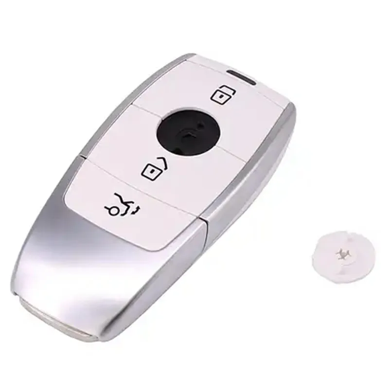 Запасной чехол KEYECU для автомобильного ключа с 3 кнопками красный/белый/черный