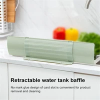 hot sale retractable household kitchen sink flip cover suction cup type oil splash cover suction cup type splash proof artifact