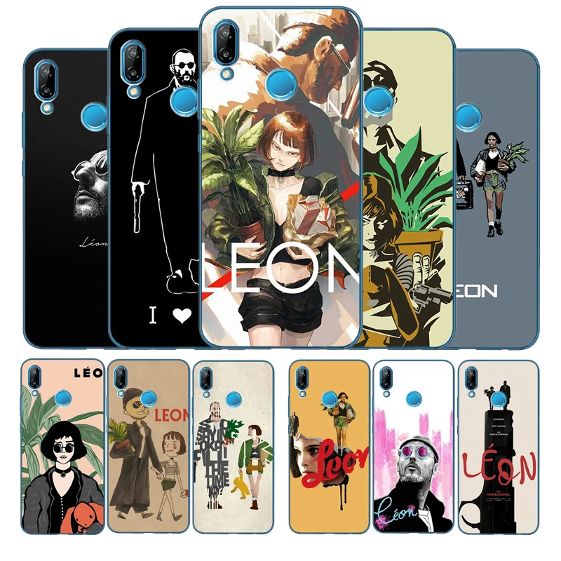 Leon Matilda Natalie Portman Movie Poster TPU Мягкий силиконовый чехол для телефона Huawei P10 P20 P30 Lite Plus Pro