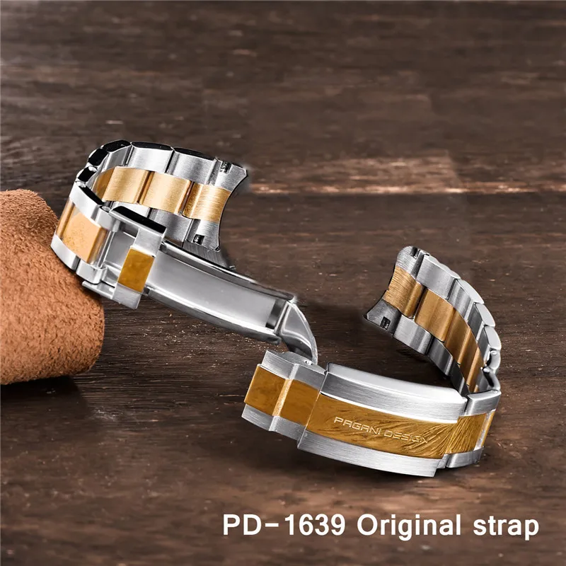 PAGANI DESIGN 1639 Stainless steel strap