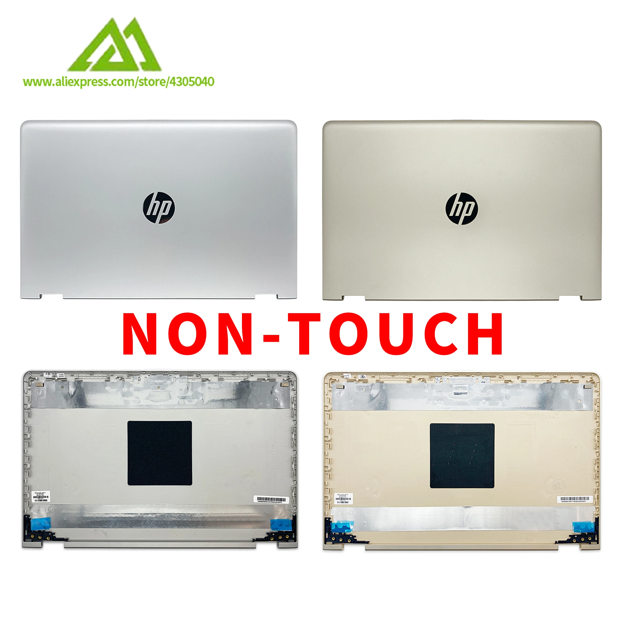 New Original LCD Back Cover Rear Lid Top Case For HP Pavilion 15-BR Series Laptop Non-Touch Screen 924501-001 924502-001