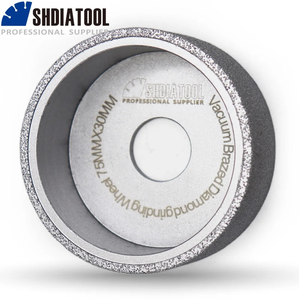 SHDIATOOL Dia75mmX30mm ручной абразивный диск вакумная Пайка для алмазного плоский