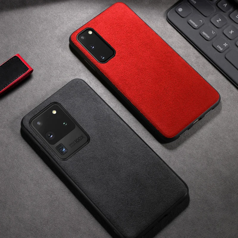 Замшевый чехол для телефона Samsung Galaxy S21 S21PLUS S21ULTRA S10 s10e S20 Plus s20 Ultra Note 10 plus A71A70 |