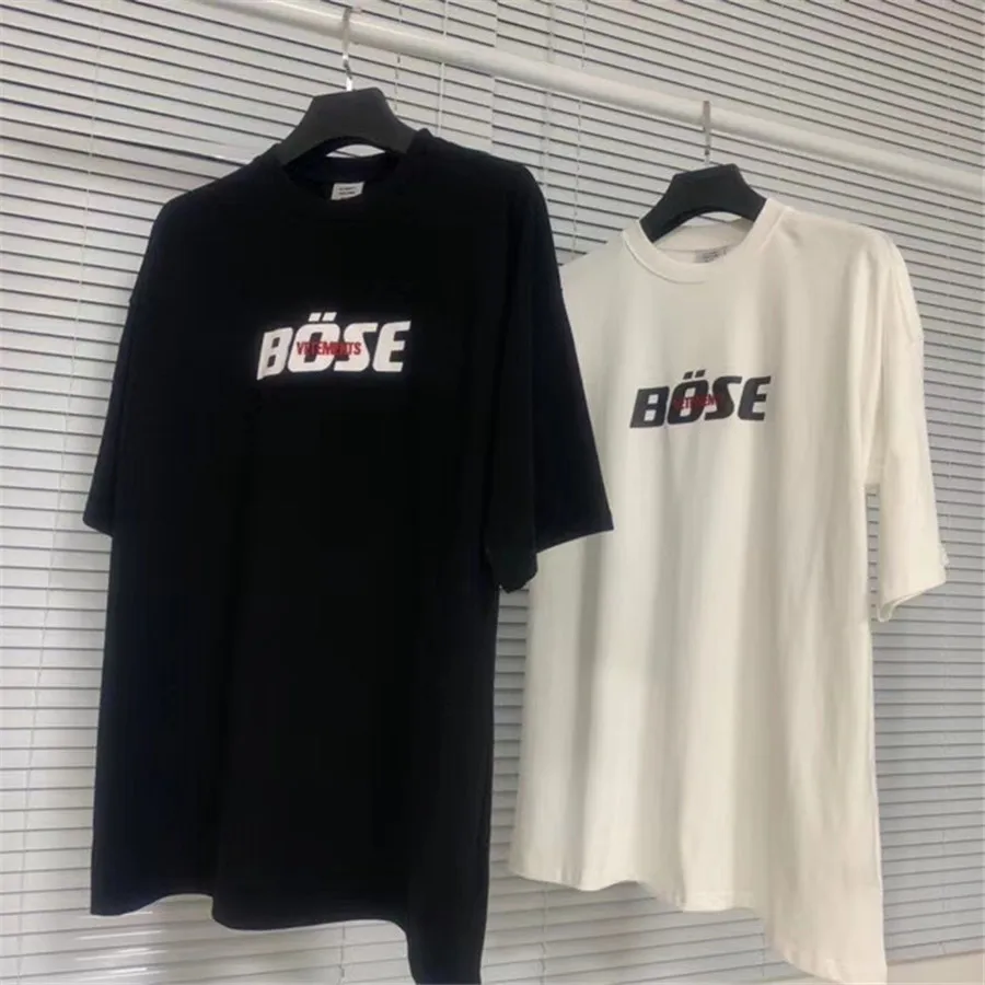 

Футболка оверсайз с вышивкой для мужчин и женщин, 1:1