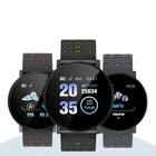 Для Android IOS водонепроницаемые 119 Plus Смарт-часы-браслет Смарт-часы с пульсом спортивные часы Смарт-часы