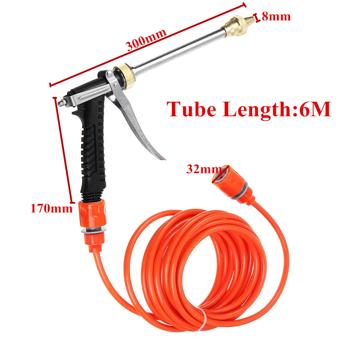 Купить 12V 100W автомобильных моек Пистолеты насос высокого Давление очиститель электрическая очистная автоматическое устройство для ухода за автом...
