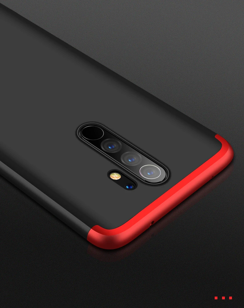 3-в-1 чехол для Xiaomi redmi note 8 Pro Чехол Крышка защитное кольцо магнетизм кронштейн анти-столкновения в виде ракушки для redmi note 8 Coque