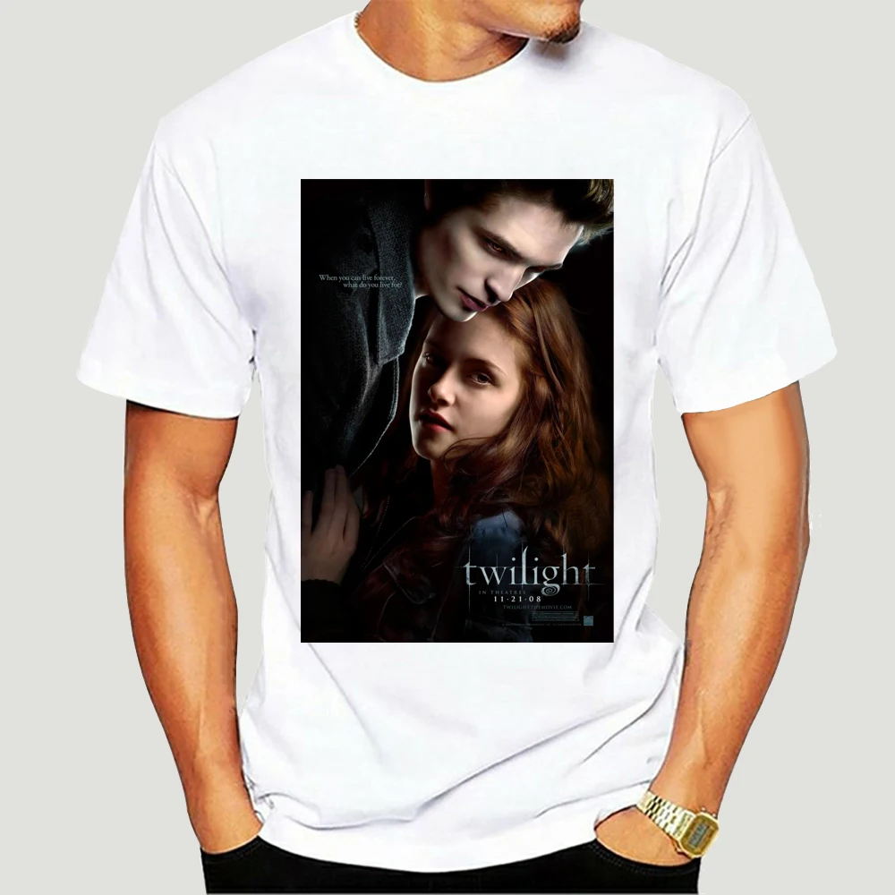 

Cool Twilight Unisex Ideal Gift Present Black T Shirt For Youth Middle-Age The Old Tee Shirt 8953X