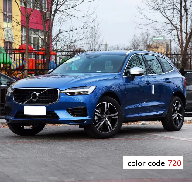 deep blue 720 Ходовая доска боковой шаг nerf бар для Volvo новейший XC60+, шесть цветов на выбор, 5 лет опыт внедорожник, надежный старый продавец - Название цвета: deep blue 720
