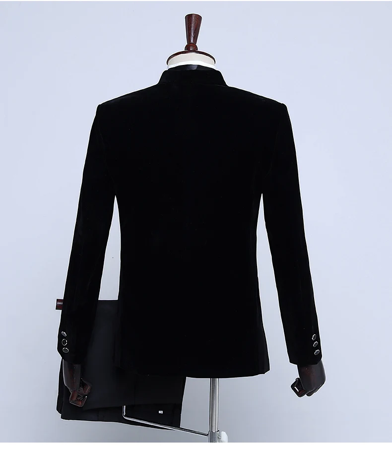 PYJTRL мужской классический комплект из двух частей черный зеленый фиолетовый