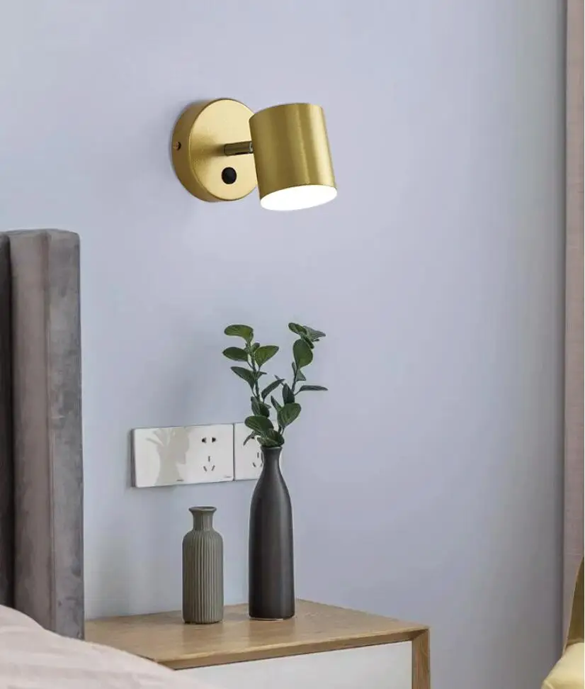 Минималистичная креативная длинная настенная лампа современный светодиодный