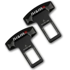 Автомобильная Защитная Пряжка Nismo Логотип Застежка Вставка Зажим для ремня безопасности застежка для карты для Nissan Tiida Teana Skyline Juke X-trail Almera