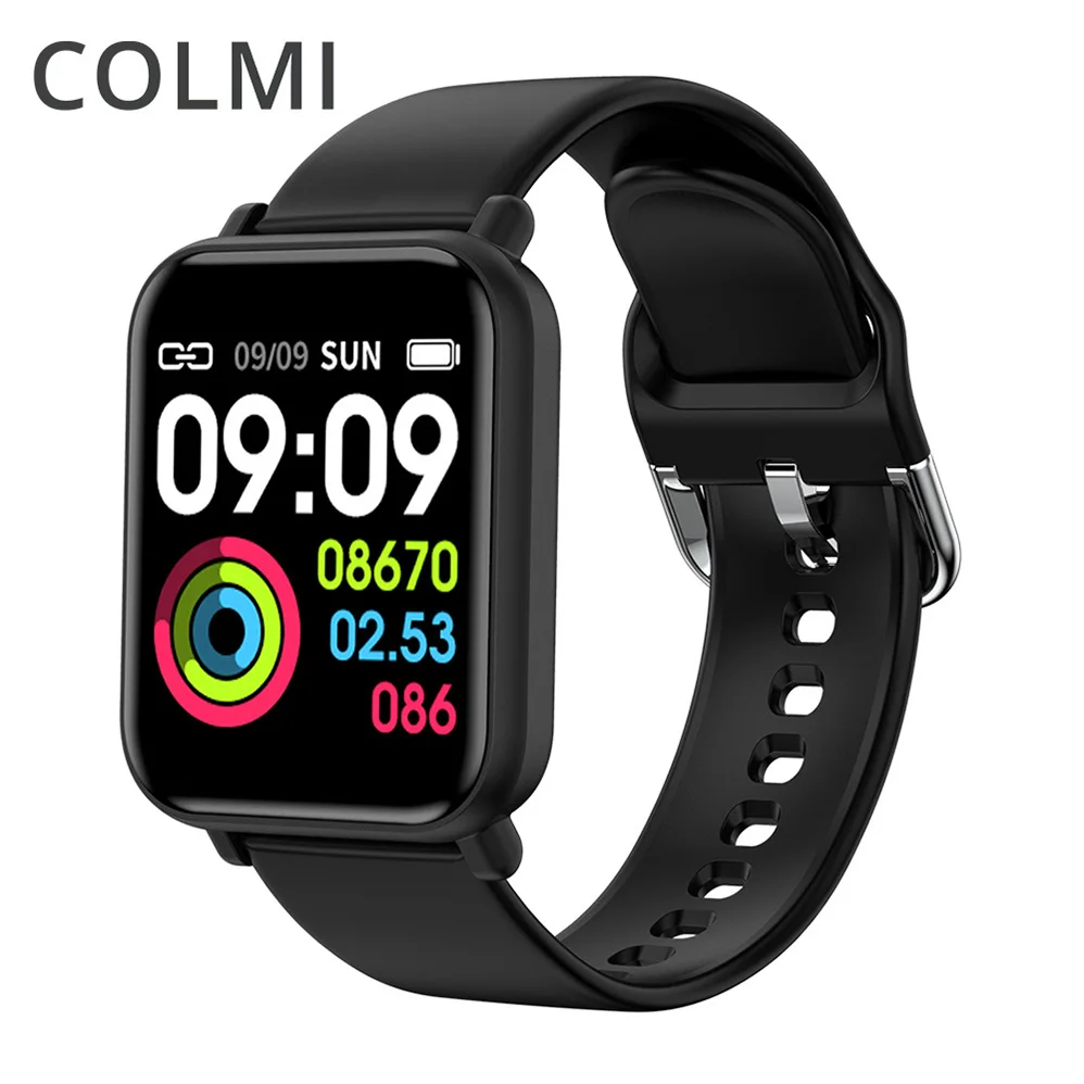 COLMI Smartwatch IP68 водонепроницаемый монитор сердечного ритма и артериального давления для мужчин и женщин фитнес-трекер для Apple IPhone Xiaomi PK B57