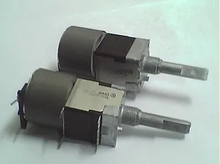 1 шт. оригинальный моторный потенциометр RK168 A20K * 2 длина вала 30 мм с позиционер