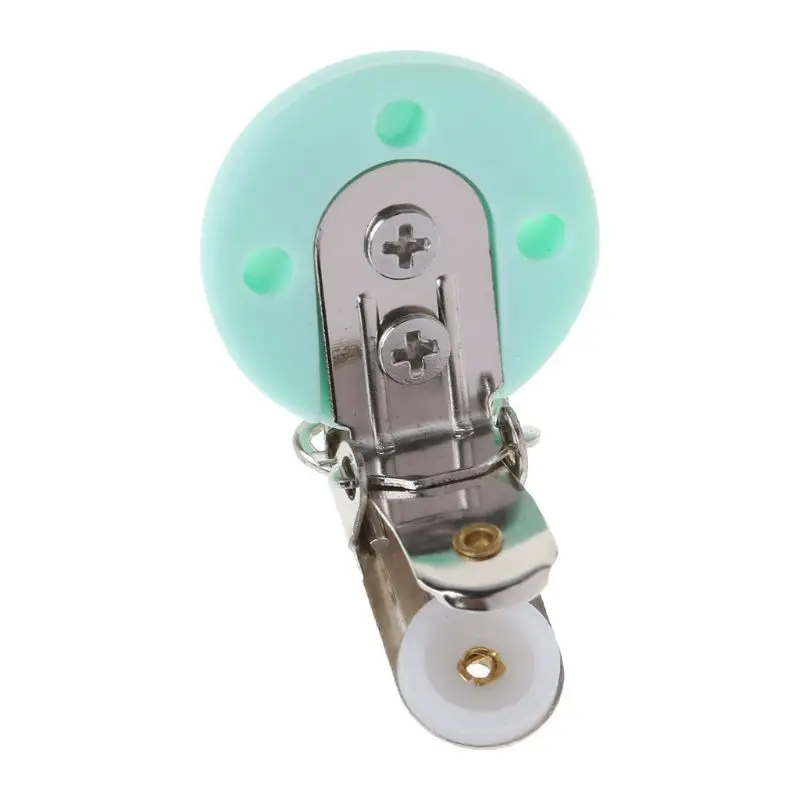 

Baby Baby Pacifier Clip Silicone Soother Teether Nipple Holder Round Soft Saliva Towel Clips Toys Buckle Newborn Nursing DIY