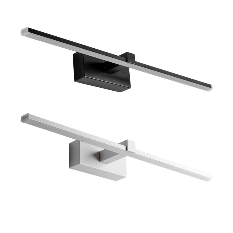 Светодиодный настенный светильник зеркальный водонепроницаемый белый