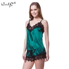 Женская шелковая пижама, атласная майка, шорты, Пижама для сна и отдыха, сексуальные ночные пижамные комплекты, кружевное нижнее белье, женская пижама