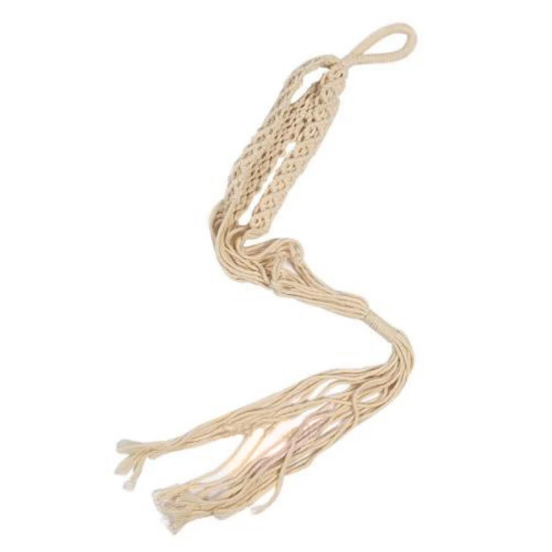 1 шт. Винтаж джутовая веревка плетеный горшок держатель Завод Вешалка Висячие