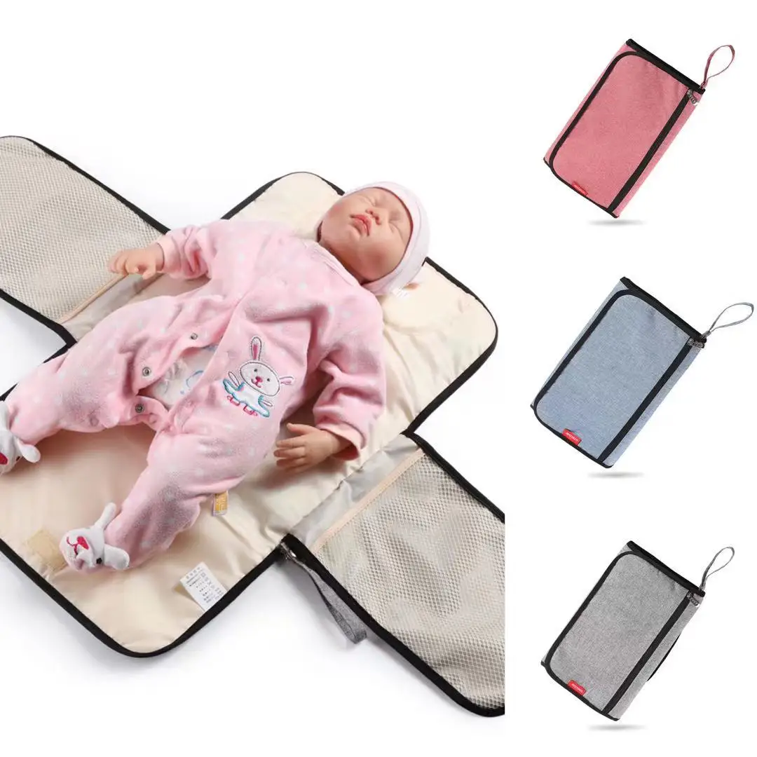 

Портативная пеленальная Накладка для новорожденных, пеленальный коврик, Дорожный Чехол для новорожденных