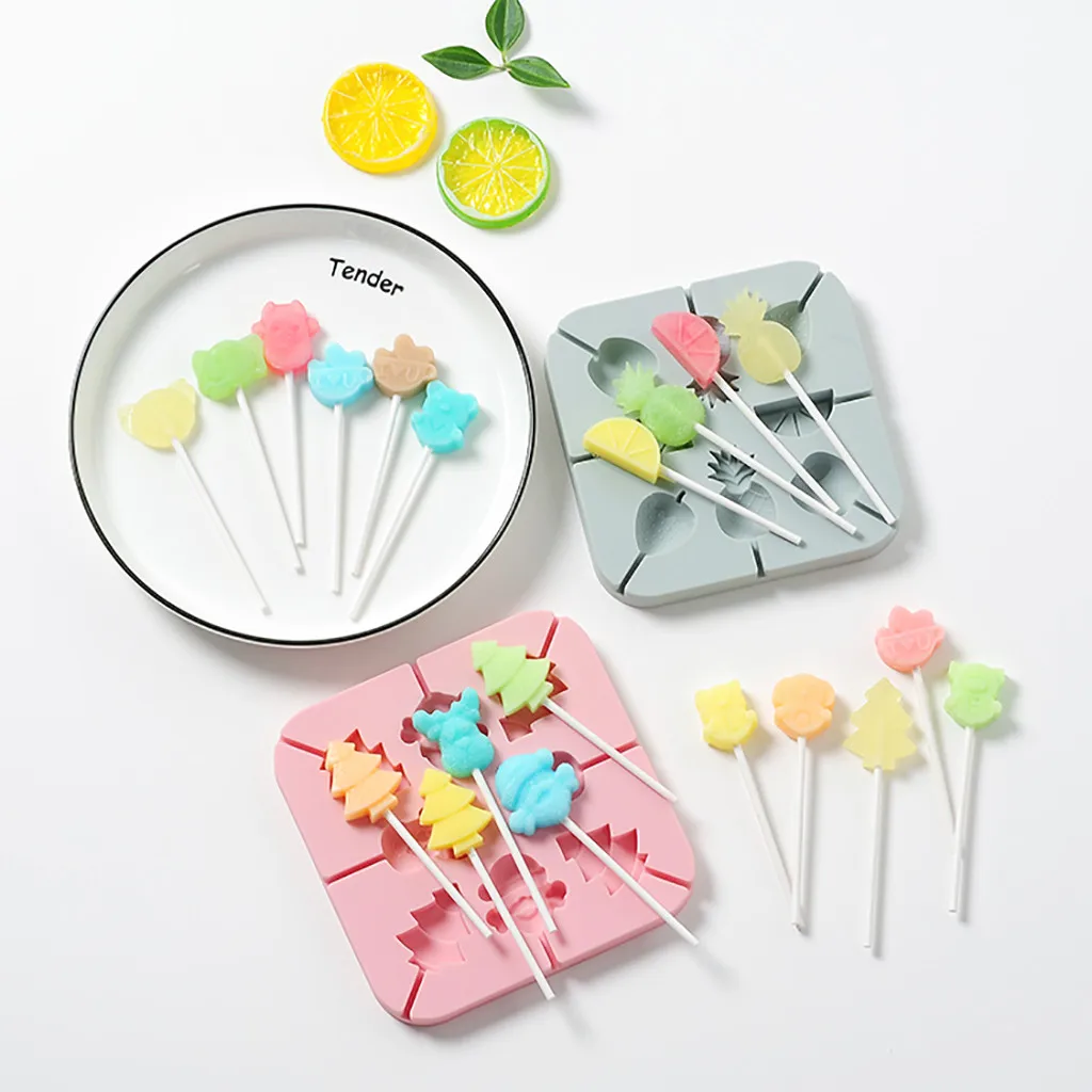 Детская форма леденца силиконовая для кексов помадка кекса Конфеты из сахара