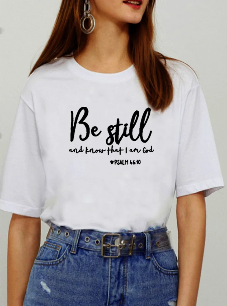 

Женская хлопковая футболка с коротким рукавом и круглым вырезом, свободного покроя