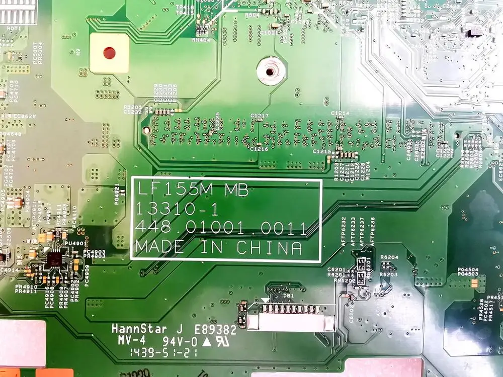 Оригинал для Lenovo FLEX 2 15D материнская плата ноутбука A6 6310 LF155M 13310 1 448.01001.0011