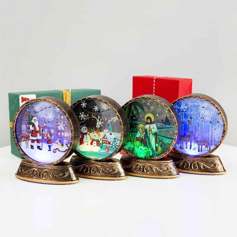 Рождественские украшения Ночной светильник дизайн Рождественского фестиваля