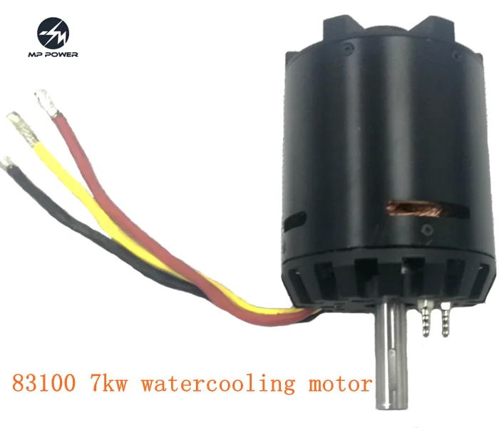 

Freerchobby MP83100 200kv 8kw watercooling dc outrunner motor for jetboard surfboard propulsion underwater robot