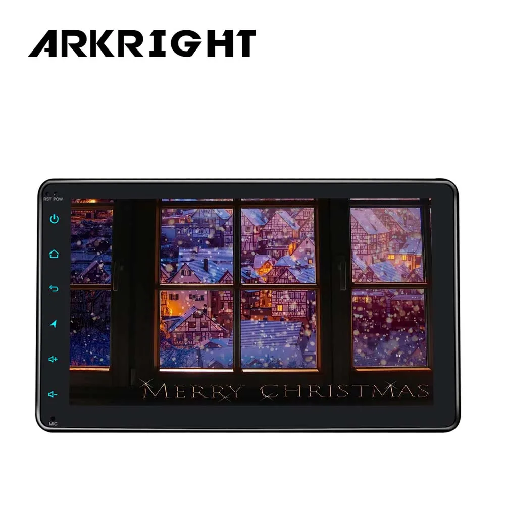 ARKRIGHT одиночный Din " Универсальный автомобильный радиоприемник 2 ГБ/32 Гб Wifi Bluetooth DSP Android 8,1 Восьмиядерный зеркальная связь SWC gps радио плеер