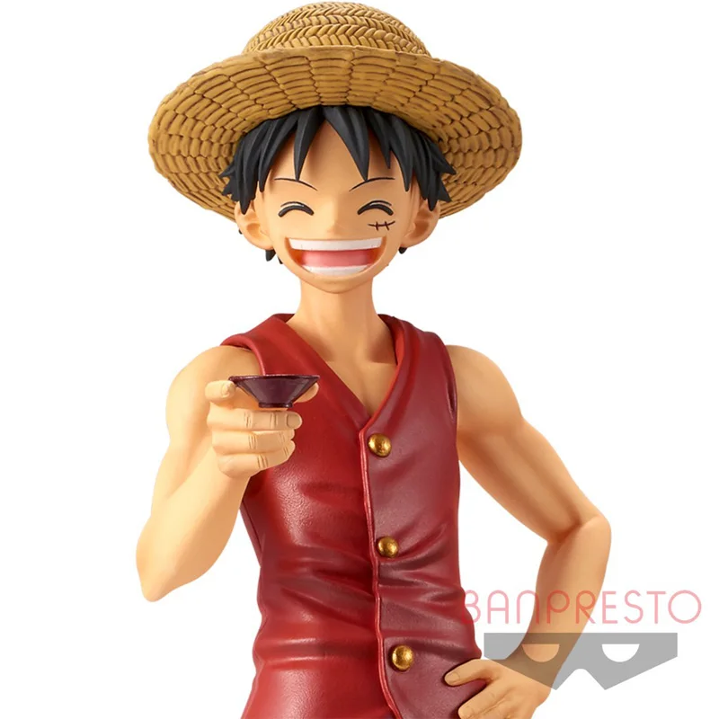 

Original Banpresto One Piece OP Magazine Sp Luffy Action Figure Toys Model Figurals Brinquedos