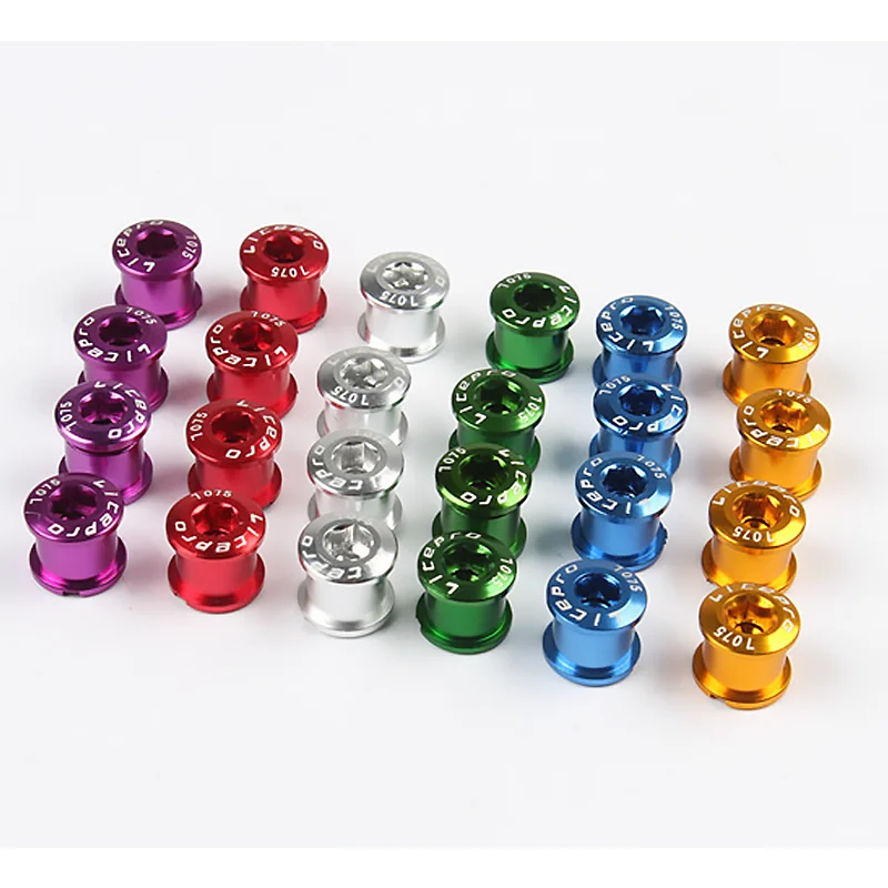 Винты для горного велосипеда 5 шт. звездочки колес велосипедные колесные болты из