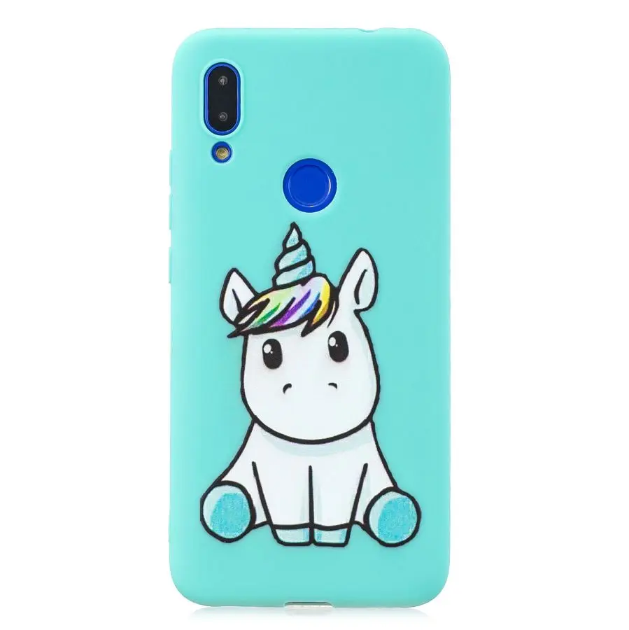 B6 Huawei Y5 Y6 Y7 силиконовый чехол с мультяшным рисунком для huawei Y6 Prime Coque Honor 8S чехол милый Стенд мягкие чехлы для телефонов - Цвет: B6