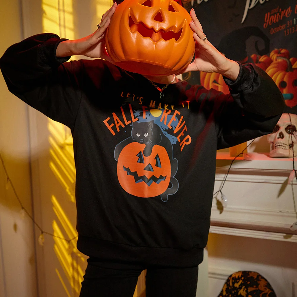 Худи женское однотонное с круглым вырезом и длинным рукавом | Женская одежда