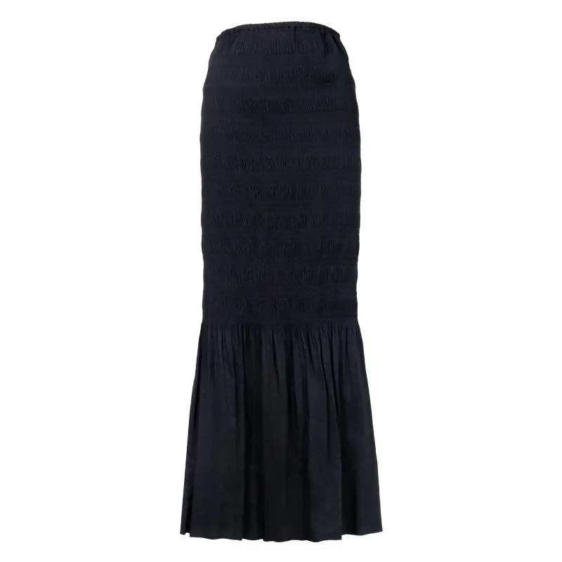 LANMREM новинка 2020 Весенняя водолазка однобортный Топ с длинным рукавом и тонкая