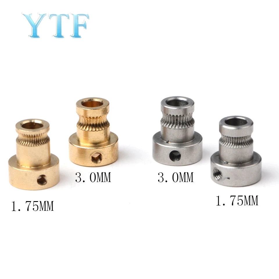 Запчасти для 3D-принтеров медный шкив экструдера диаметр 5 мм фидерное колесо 1 75 3 0