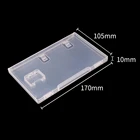 Прозрачные чехлы для хранения игровых карт, 50 шт. в наборе, для Switch N-S с держателем для книг, для вставляемой крышки