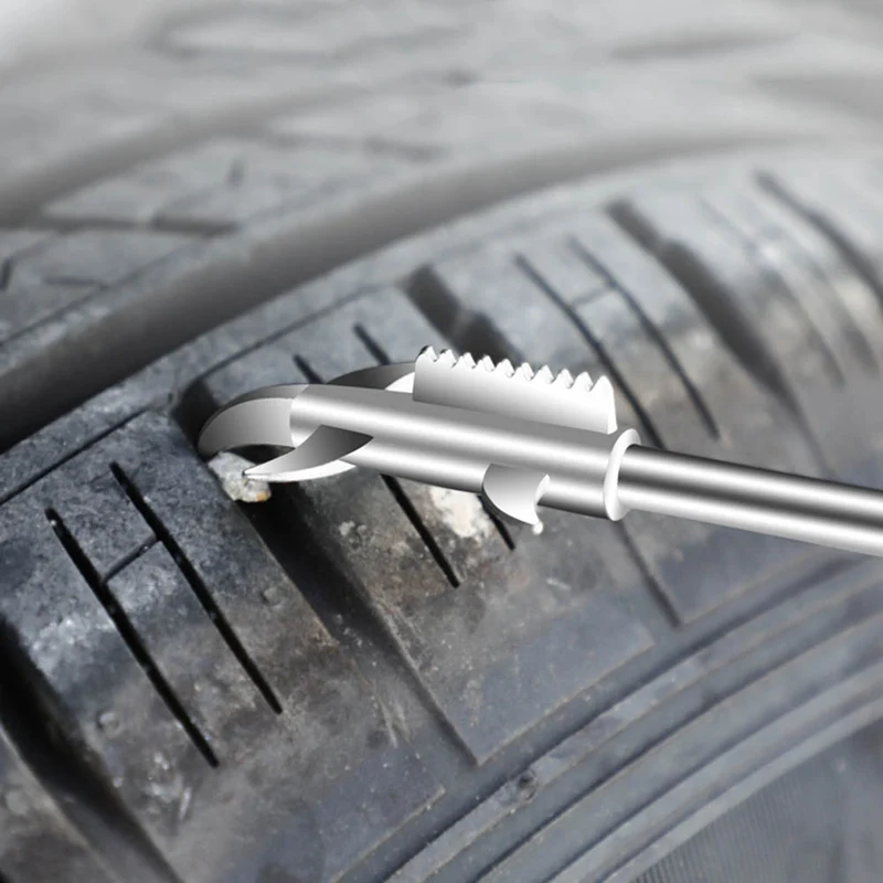 

Car Tire Stone Cleaner Groove Broken Stone Remover Tire Cleaning Hook Tire Cleaning Tool Car-styling