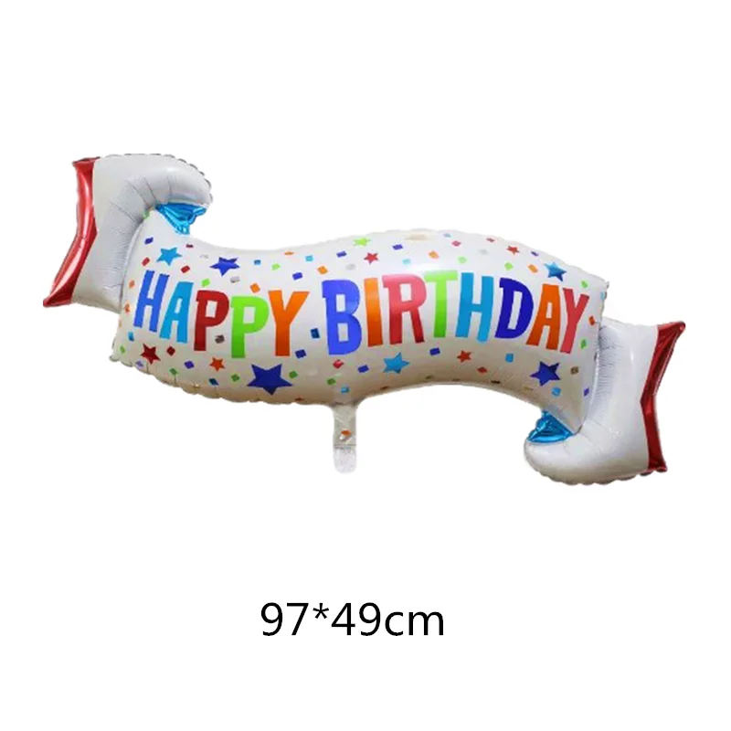 1 шт. большой цветной баннер с днем рождения шар для выпускного вечера глобус дня