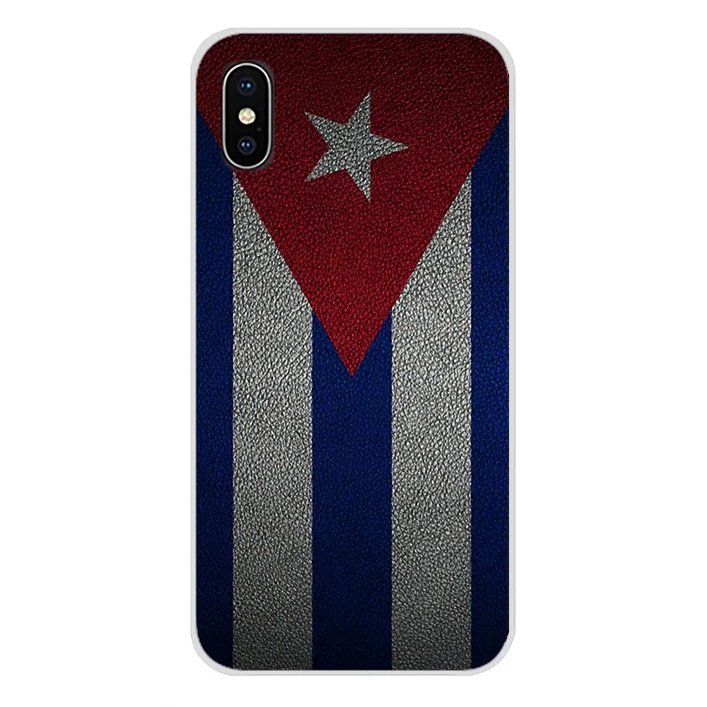 Аксессуары с кубинским флагом Кубы чехлы для телефонов Samsung Galaxy S2 S3 S4 S5 Mini S6 S7 Edge S8