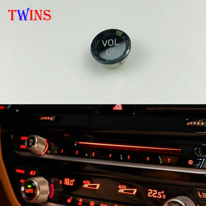 

For BMW 1 2 3 4 5 6 7 X3 X4 X5 X6 Series G30 G38 6gt G32 G01 G08 G02 Car Styling Crystal Air Conditioning switch Button Sticker