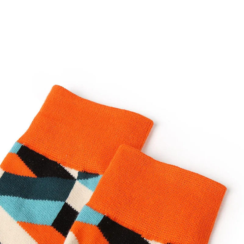 5 пар новые мужские и женские хлопковые носки повседневные Разноцветные уличные