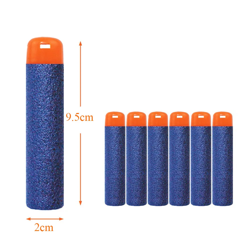 

Mega for Nerf 9.5cm Red Sniper Rifle Darts Bullets Mega Foam Refill Darts Big Hole Head Bullets for N-Strike Mega Series