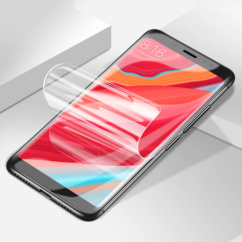 Мягкая Гидрогелевая пленка для Xiaomi 5S Plus 5X A1 6 Mix 2 Max Note 3 Redmi 4X 5A Защитная экрана
