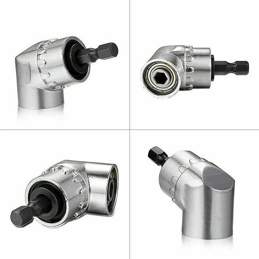 

2pcs Right Angle Drill Flexible Shaft Bits Heavy Force Actual Drill Extension