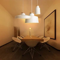 nordic creative wooden pendant lights e27 for indoor lighting deco restaurant bedroom hanging lamp white black luminaire