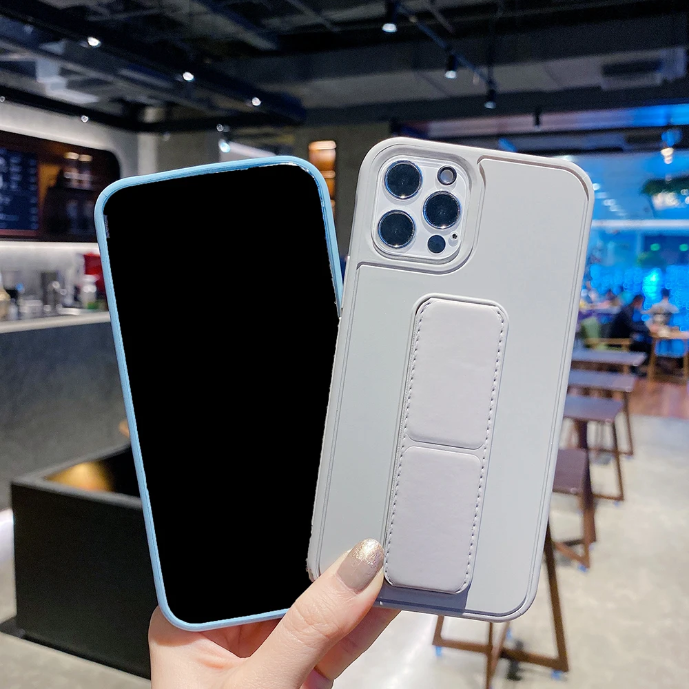 Чехол для IPhone 13 11 12 Pro XS Max 8 7 Plus XR X силиконовый противоударный | Мобильные телефоны