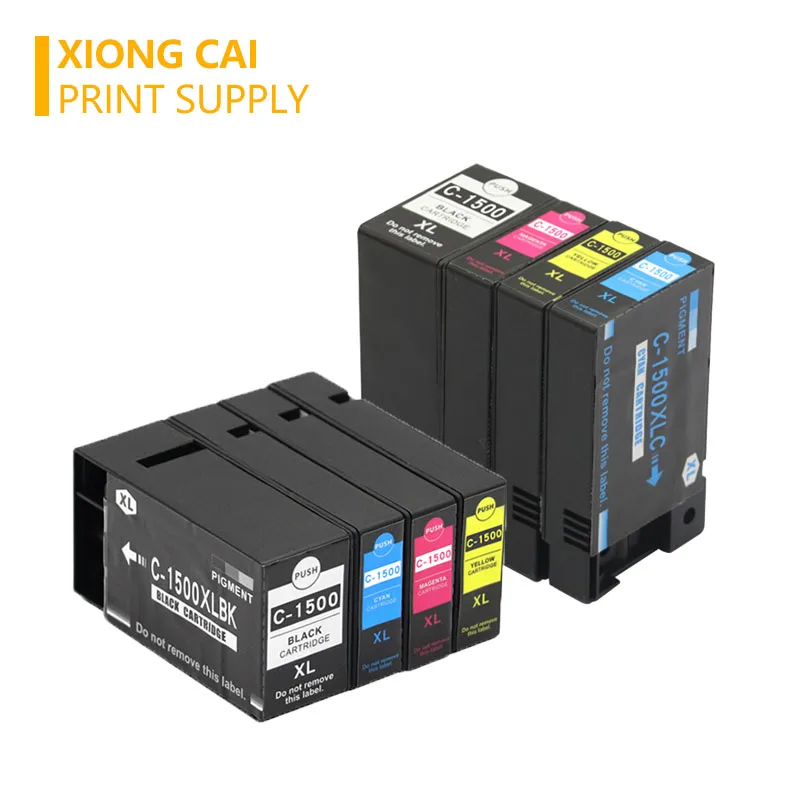 XiongCai совместимые чернильные картриджи для Canon PGI 1500 1500XL MAXIFY MB2050 MB2350 принтеры