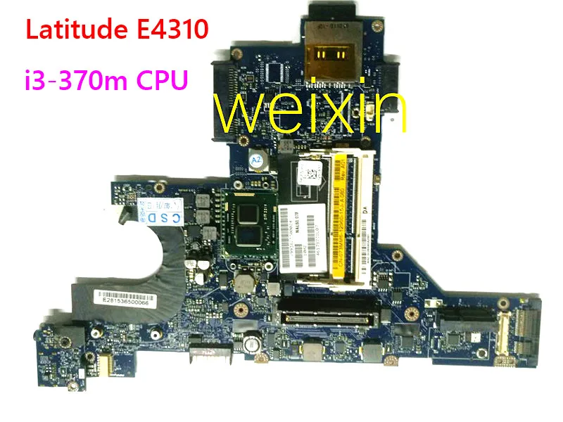 Хорошее качество для Latitude E4310 материнская плата ноутбука CN 073MM6 73MM6 NAL60 LA 5691P с i3 370m