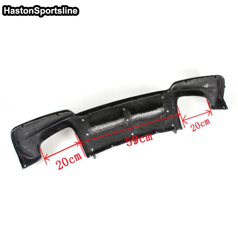 

E82 1M Carbon Fiber Rear Bumper Diffuser With Rear Apron Splitter for BMW E82 2011-2013