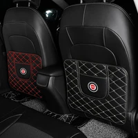 car seat back anti kick pad leather interior waterproof protector covers pads for fiat 500 grande punto stilo 500x panda ducato
